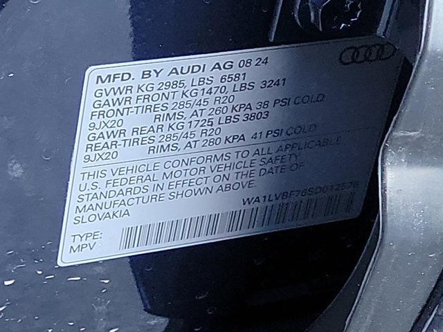 new 2025 Audi Q7 car, priced at $75,800