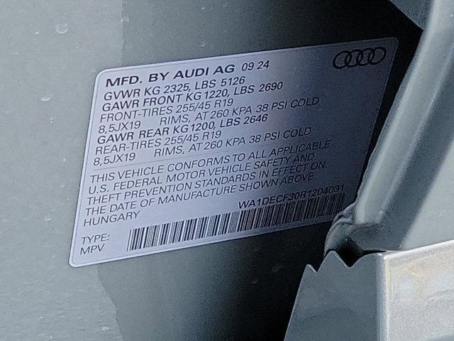 new 2024 Audi Q3 car, priced at $45,870