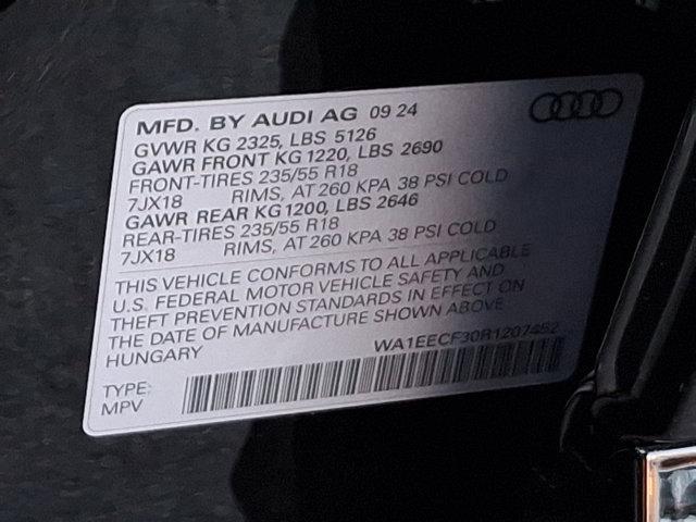 new 2024 Audi Q3 car, priced at $47,425