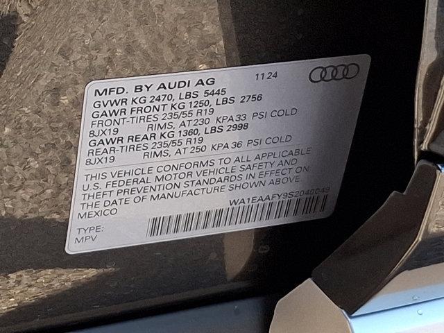 new 2025 Audi Q5 car, priced at $57,390