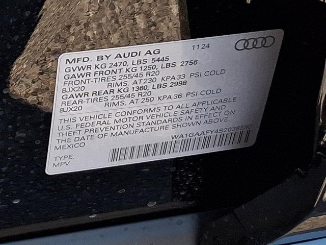 new 2025 Audi Q5 car, priced at $53,340