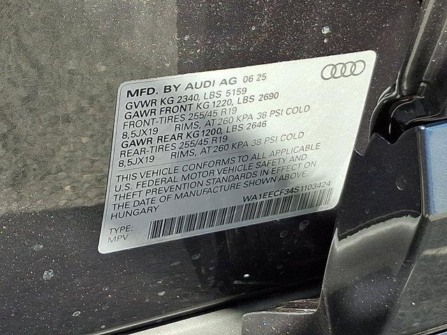 new 2025 Audi Q3 car, priced at $47,240