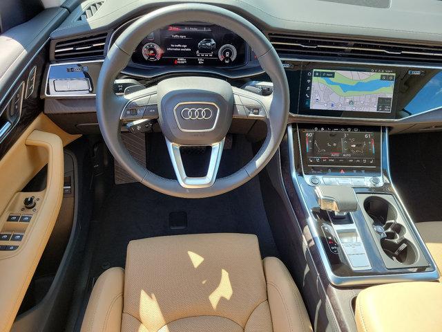 used 2023 Audi Q8 car, priced at $69,455