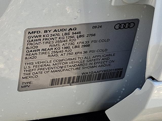 new 2025 Audi Q5 car, priced at $54,000