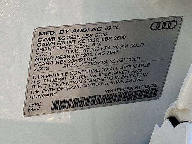 new 2024 Audi Q3 car, priced at $48,475