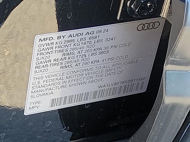 new 2025 Audi Q7 car, priced at $72,735