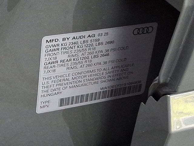 new 2025 Audi Q3 car, priced at $44,185