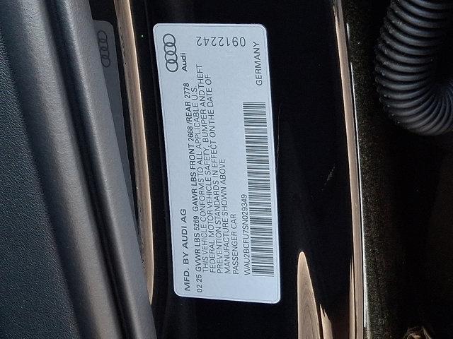 new 2025 Audi A5 car, priced at $57,575