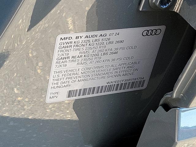 new 2024 Audi Q3 car, priced at $48,390