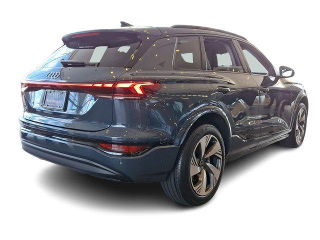 new 2025 Audi Q6 e-tron car, priced at $75,130