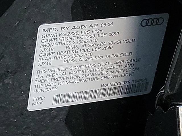 new 2024 Audi Q3 car, priced at $47,425