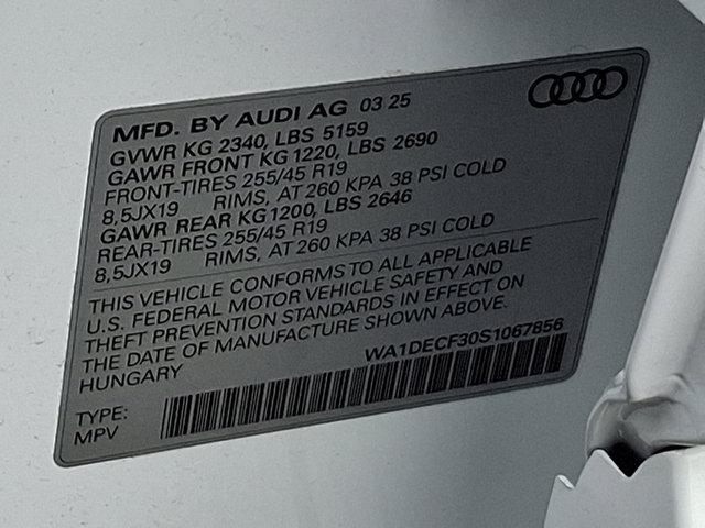 new 2025 Audi Q3 car, priced at $45,515