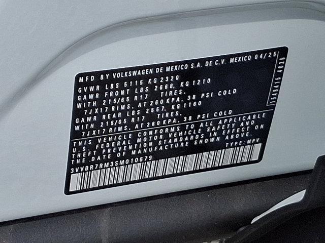 new 2025 Volkswagen Tiguan car, priced at $33,011