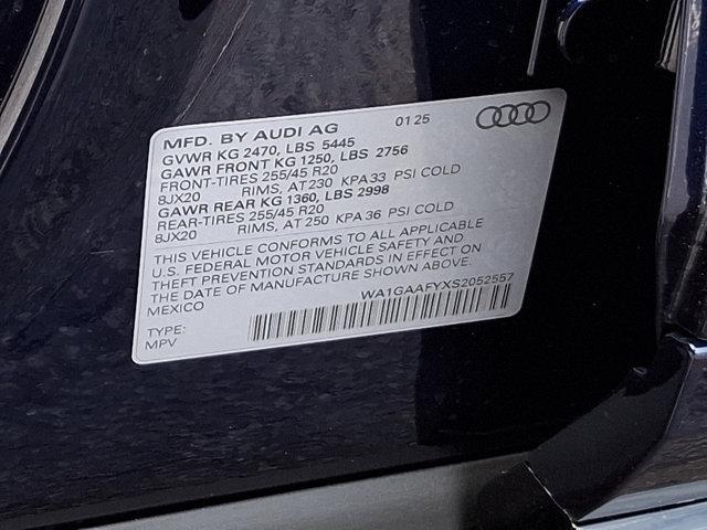 new 2025 Audi Q5 car, priced at $53,780