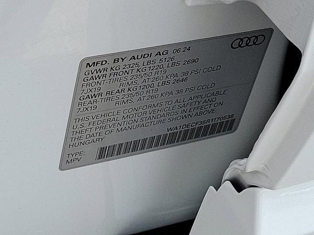 new 2024 Audi Q3 car, priced at $44,440