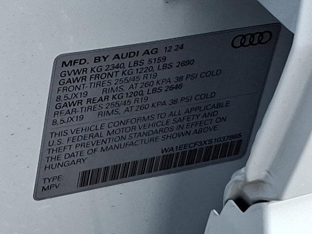 new 2025 Audi Q3 car, priced at $47,240