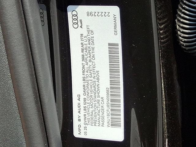 new 2025 Audi A5 car, priced at $53,825