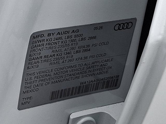 new 2025 Audi Q5 car, priced at $59,640