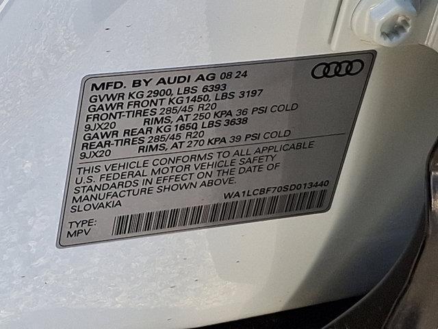 new 2025 Audi Q7 car, priced at $69,230