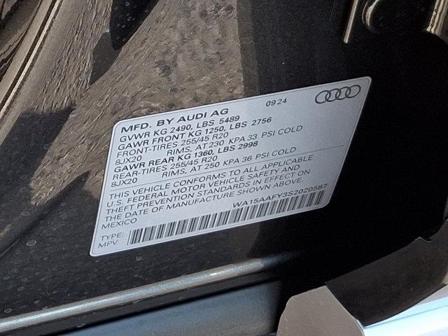 new 2025 Audi Q5 car, priced at $59,950