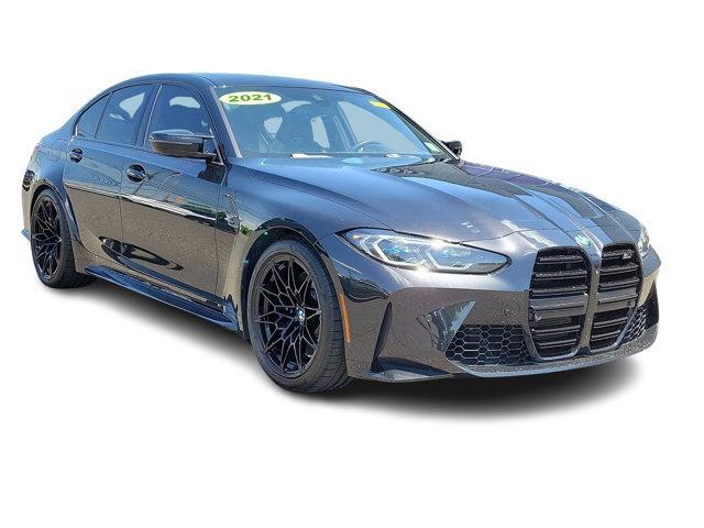 used 2021 BMW M3 car, priced at $65,755