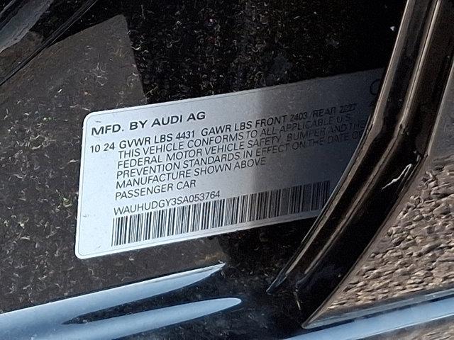 new 2025 Audi A3 car, priced at $44,735
