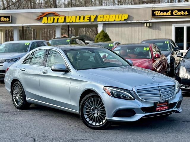 used 2015 Mercedes-Benz C-Class car, priced at $13,990