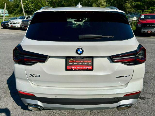 used 2022 BMW X3 car, priced at $34,990
