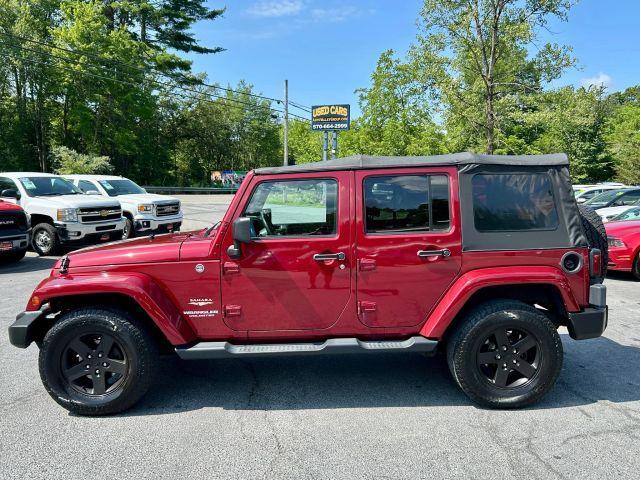 used 2012 Jeep Wrangler Unlimited car, priced at $12,990