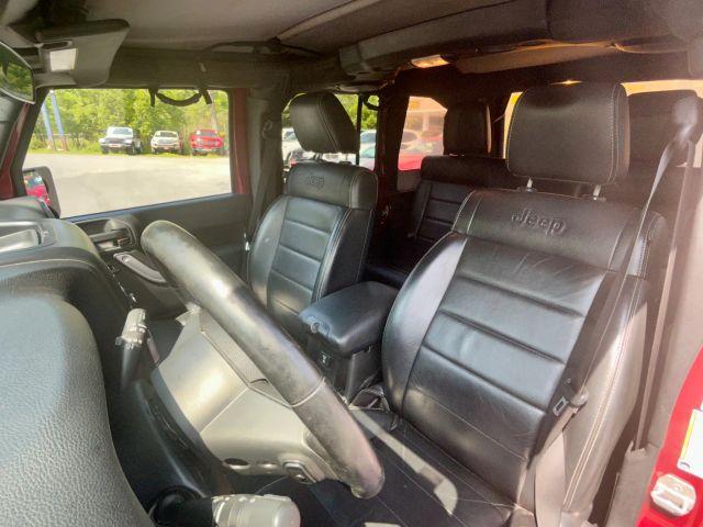 used 2012 Jeep Wrangler Unlimited car, priced at $12,990