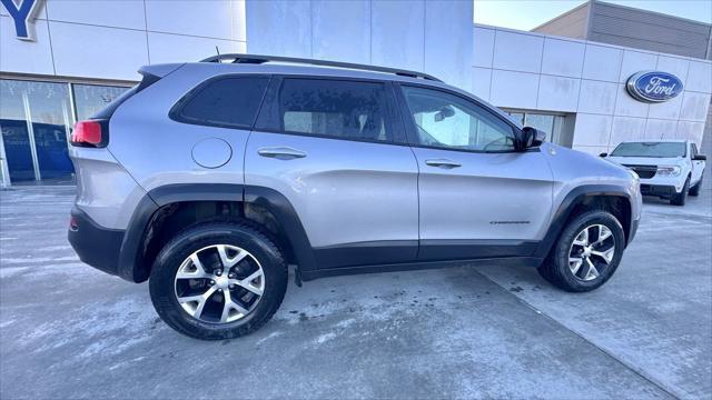 used 2018 Jeep Cherokee car, priced at $21,458