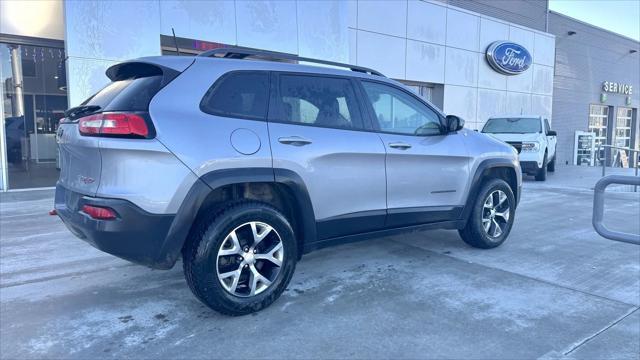 used 2018 Jeep Cherokee car, priced at $21,458