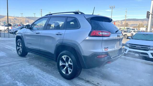 used 2018 Jeep Cherokee car, priced at $21,458