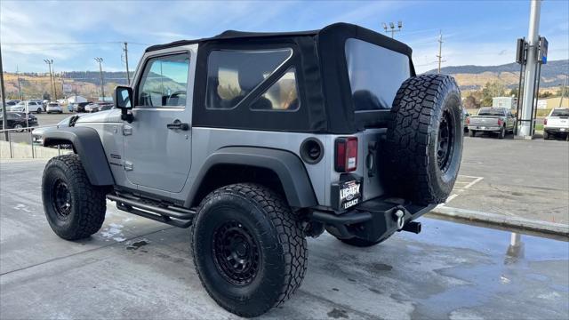 used 2014 Jeep Wrangler car, priced at $17,906