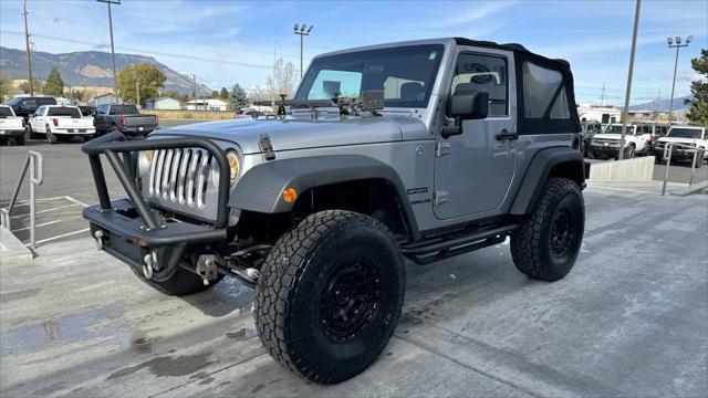 used 2014 Jeep Wrangler car, priced at $17,906