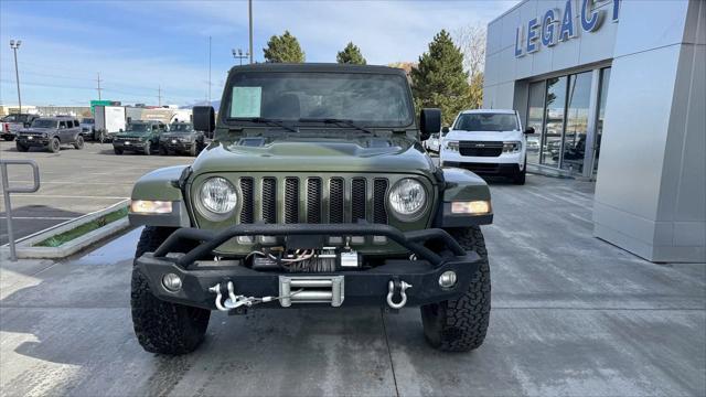 used 2021 Jeep Wrangler Unlimited car, priced at $40,384