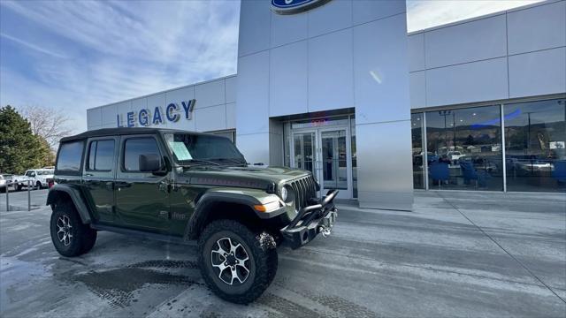 used 2021 Jeep Wrangler Unlimited car, priced at $40,384