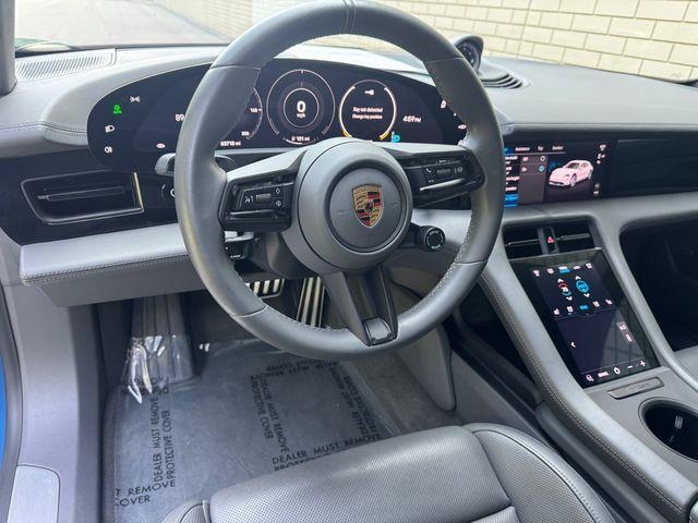 used 2022 Porsche Taycan car, priced at $69,499