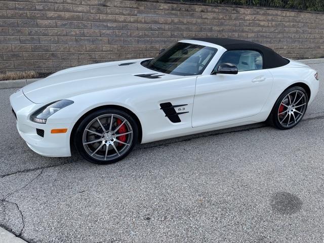 used 2014 Mercedes-Benz SLS AMG car, priced at $137,950