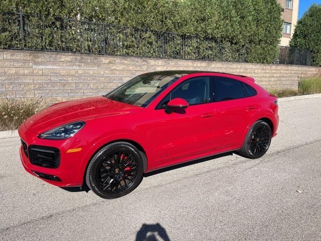 used 2021 Porsche Cayenne E-Hybrid Coupe car, priced at $69,003