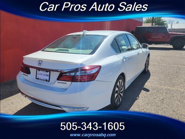 used 2017 Honda Accord Hybrid car, priced at $15,998