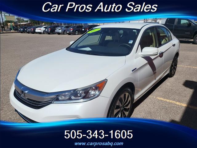 used 2017 Honda Accord Hybrid car, priced at $15,998