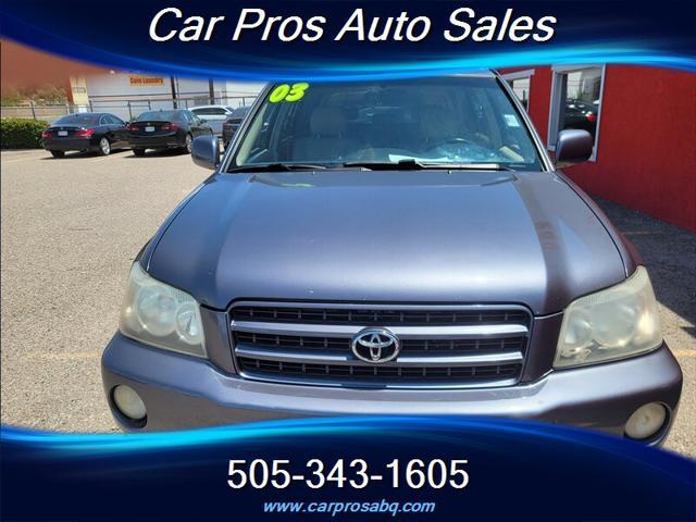 used 2003 Toyota Highlander car, priced at $7,995