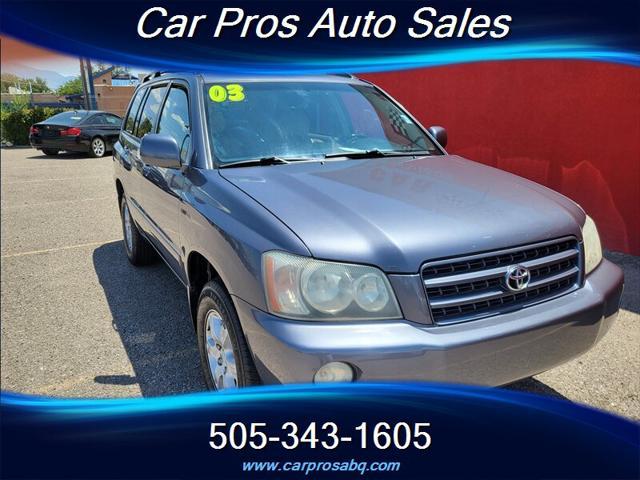 used 2003 Toyota Highlander car, priced at $7,995