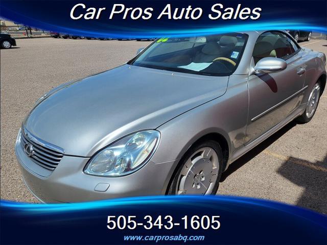 used 2002 Lexus SC 430 car, priced at $11,995