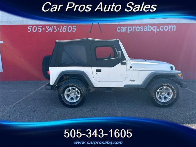 used 2000 Jeep Wrangler car, priced at $10,995