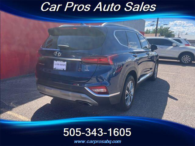 used 2019 Hyundai Santa Fe car, priced at $18,698