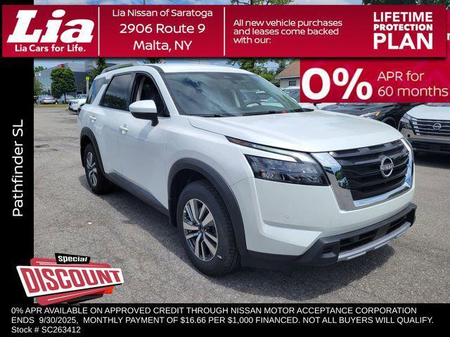 new 2025 Nissan Pathfinder car, priced at $44,960