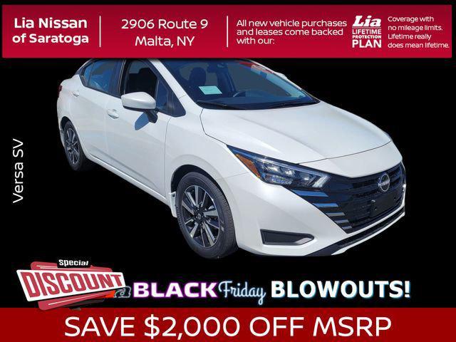new 2025 Nissan Versa car, priced at $21,015