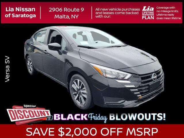 new 2025 Nissan Versa car, priced at $20,620
